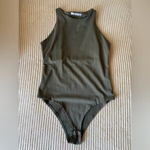ReoRia Olive Green Bodysuit